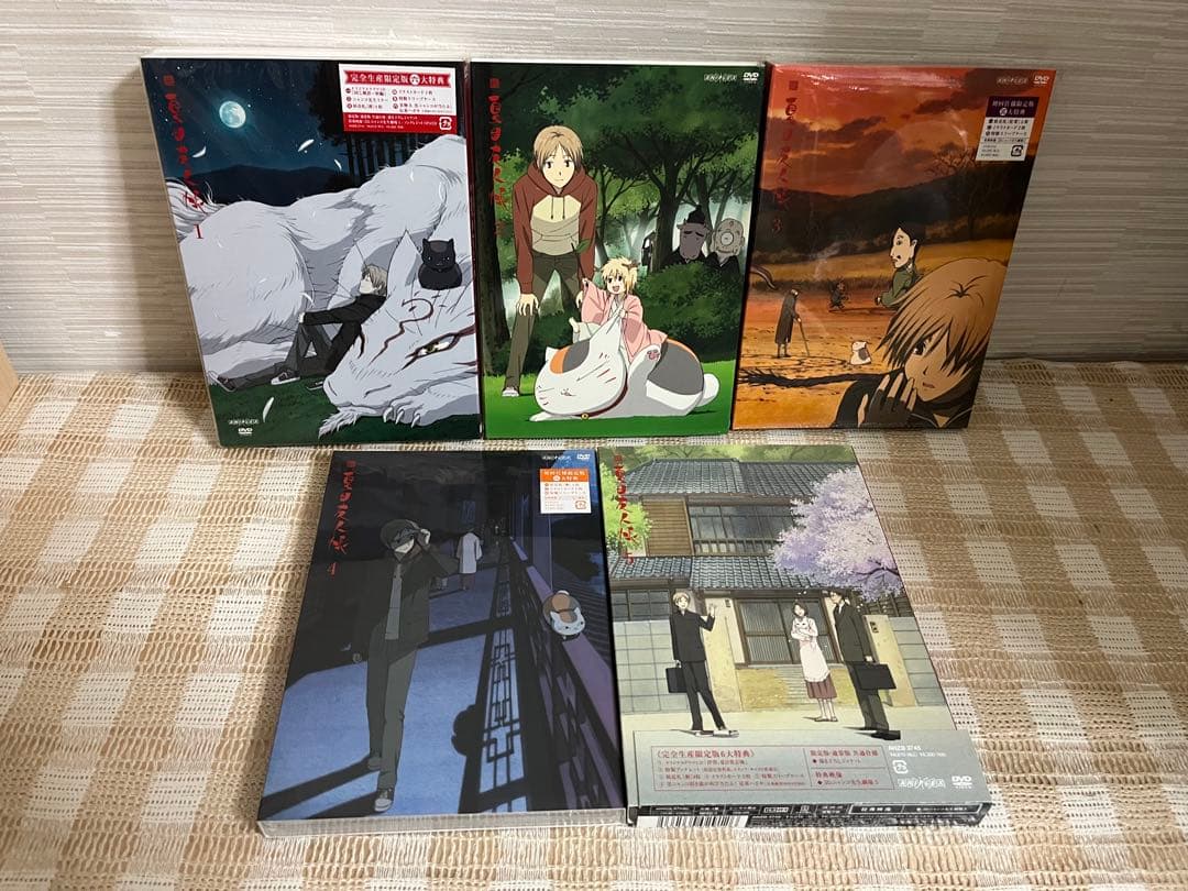 続 夏目友人帳　初回全5巻セット DVD