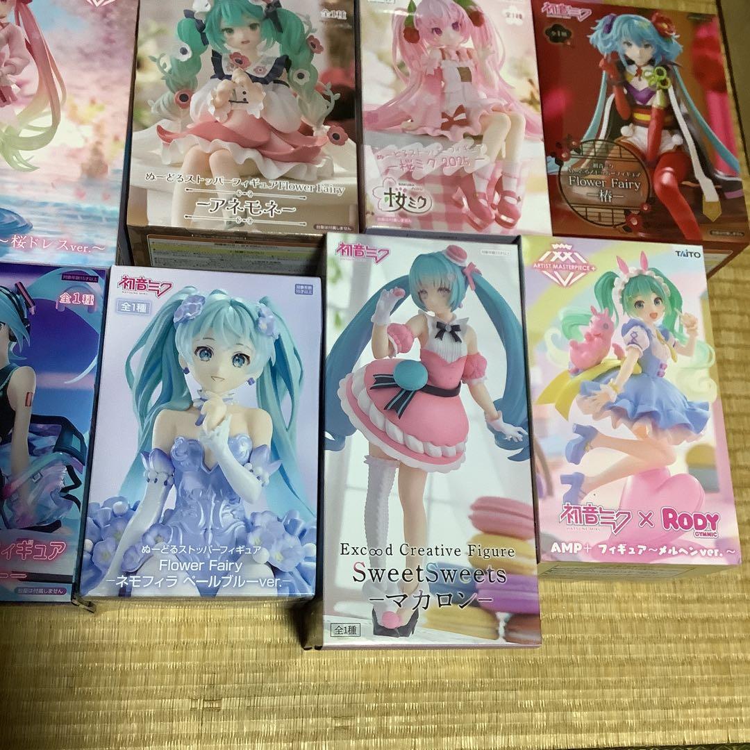 な*こ様 初音ミク　アミューズ景品フィギュアまとめ売り