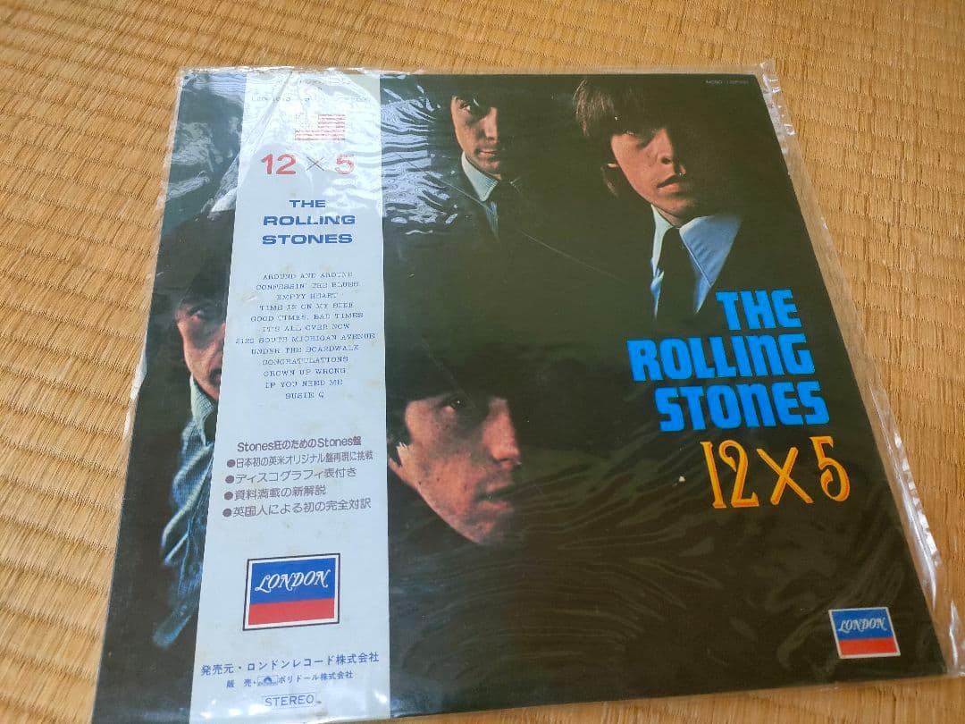 【LP】The Rolling Stones 12 X 5 1st山羊三枚セット