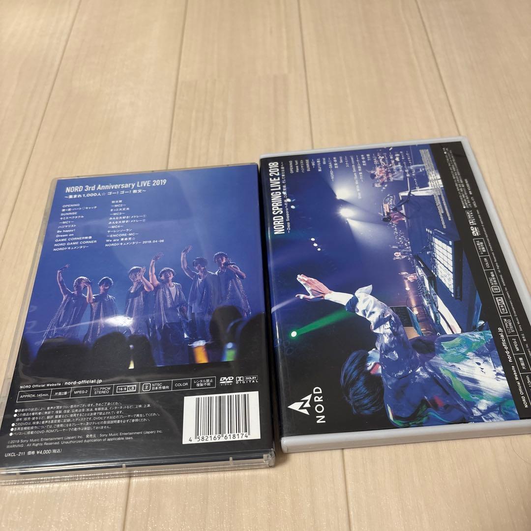NORD LIVE 2018 2019 DVD 2枚セット