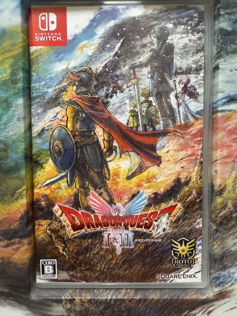 ドラゴンクエスト1&2、ドラゴンクエスト3。ニンテンドースイッチ限定版