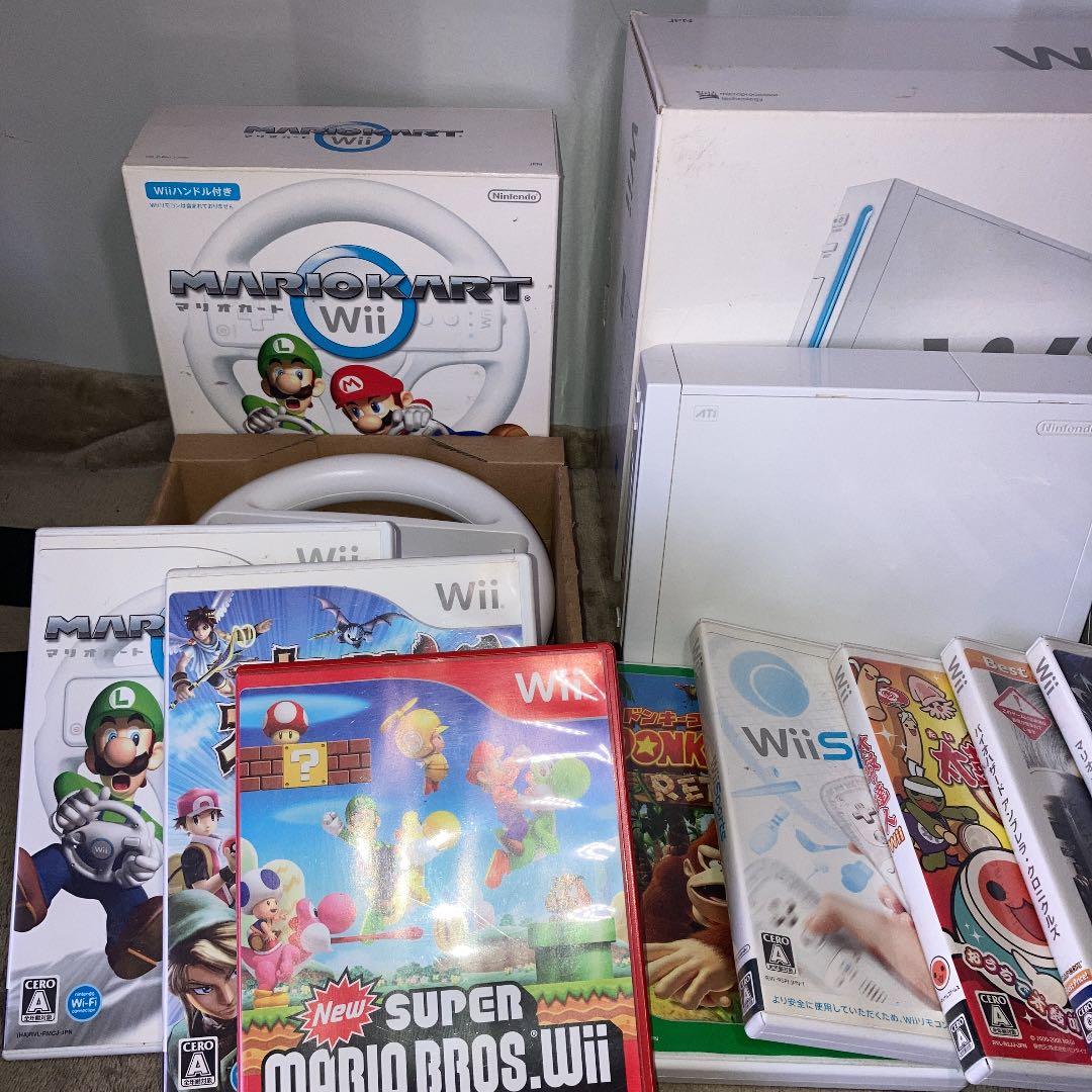 任天堂　Wii ゲーム　まとめ売り　ソフト多数