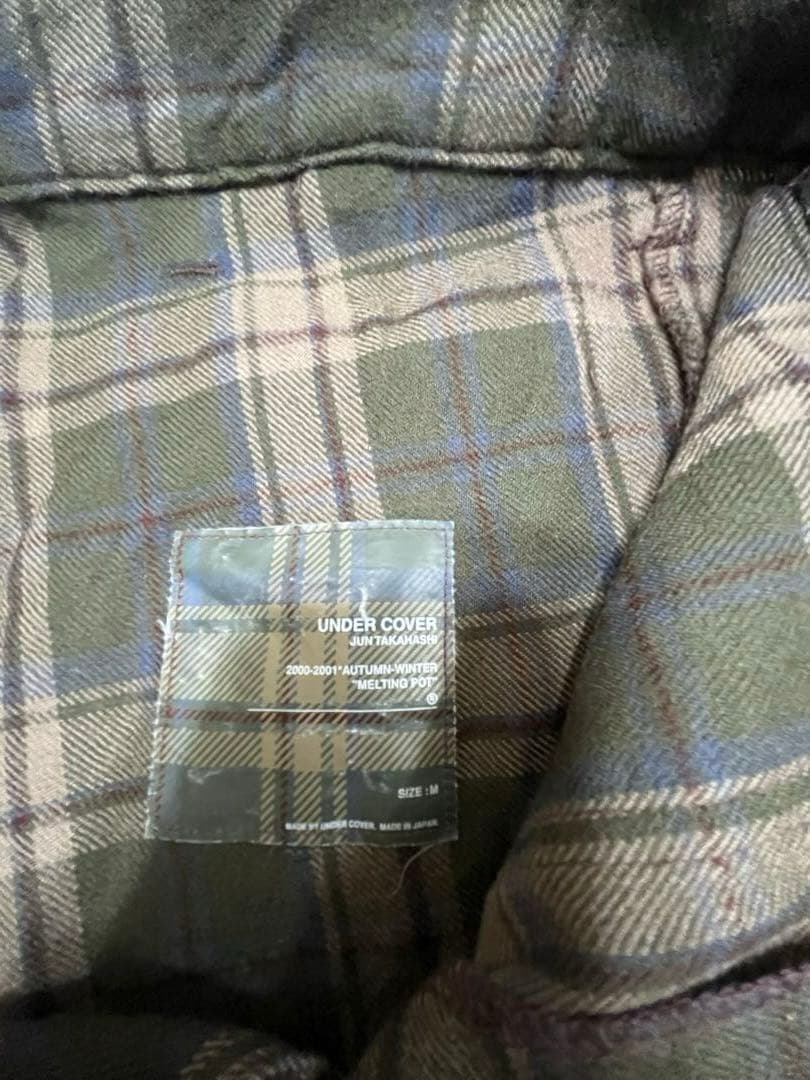 UNDER COVER アンダーカバー　2000年AW　激レアチェックパンツ M