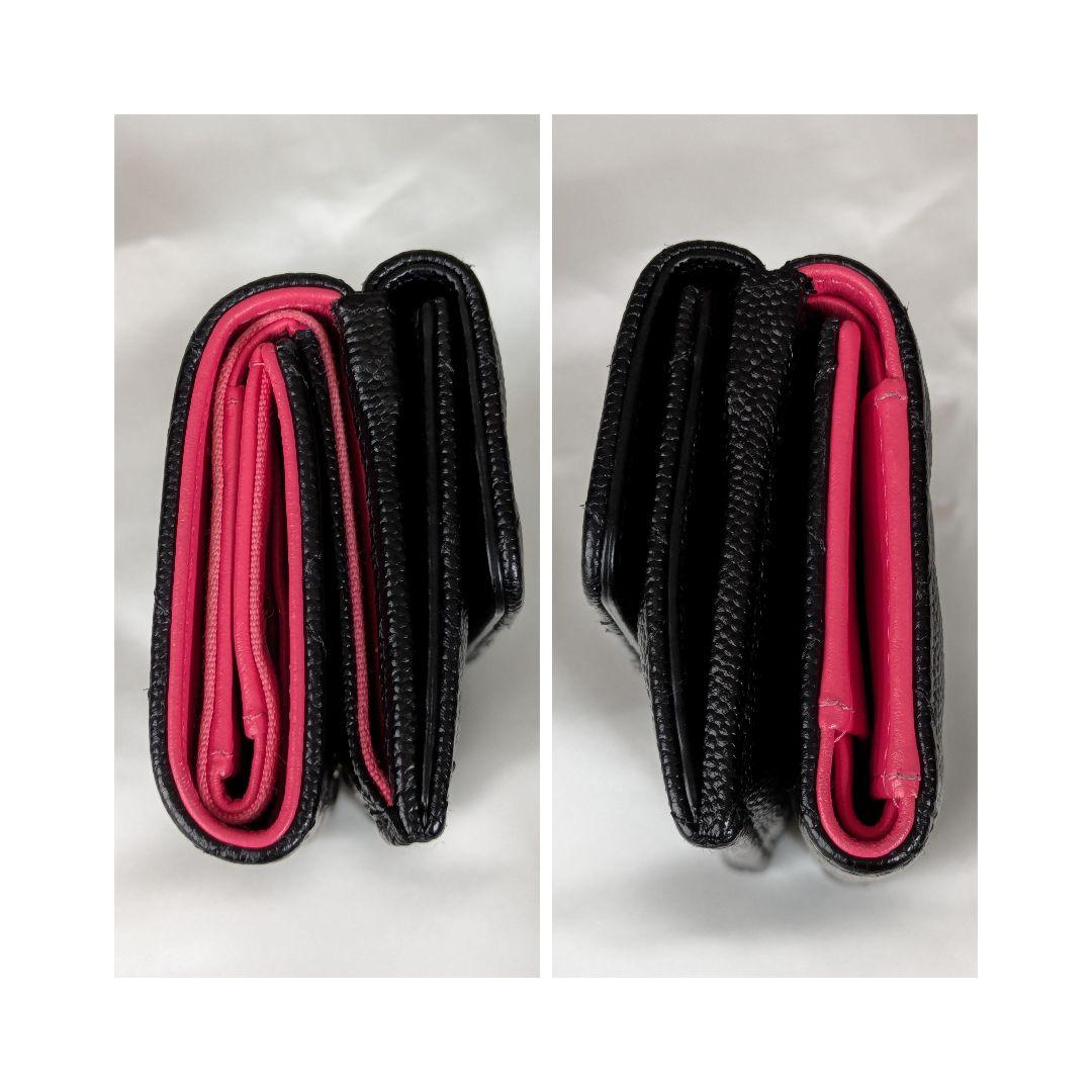 シャネル♥キャビアスキン♥三つ折り財布