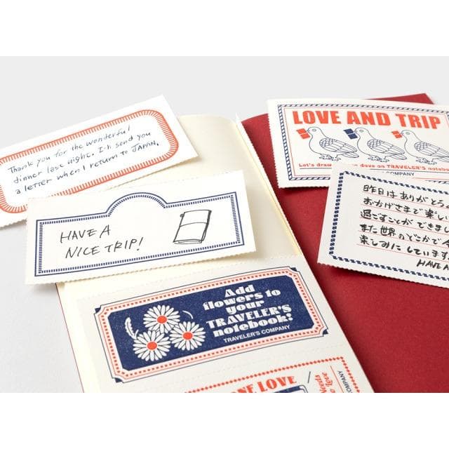 新品トラベラーズノート LOVE AND TRIP レギュラーサイズ　レッド 赤