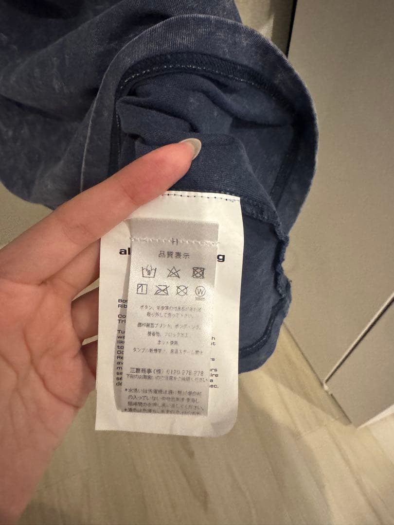 アレキサンダーワン　ロゴTシャツ　半袖