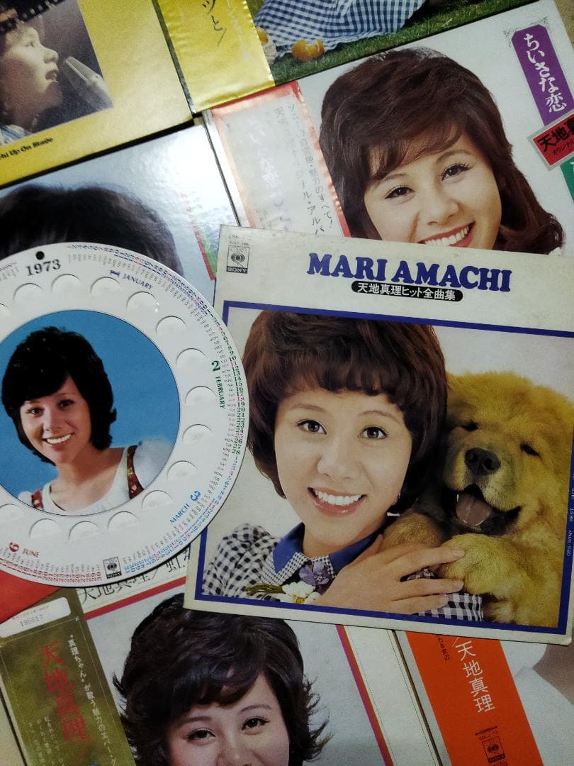 天地真理【18枚】TF0117-7 LPレコード