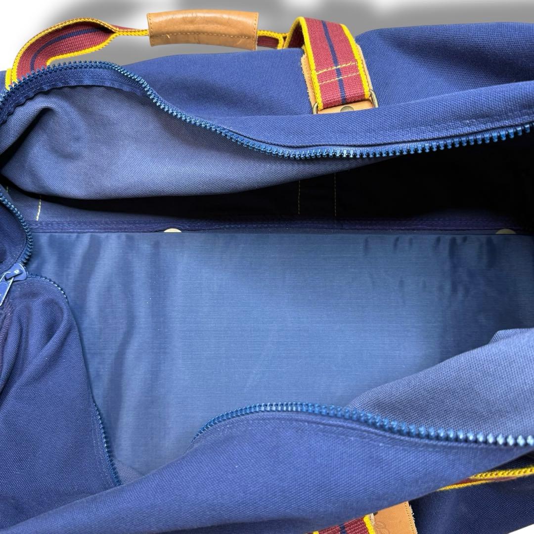 brooks brothers★大容量 ボストンバッグ ネイビー ショルダー