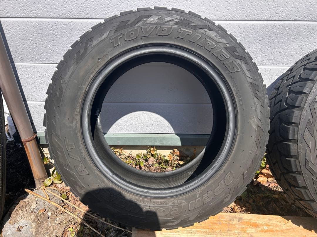 四*郎様 ハイエース　オープンカントリー　215/65R16 4本 ホワイトレタ