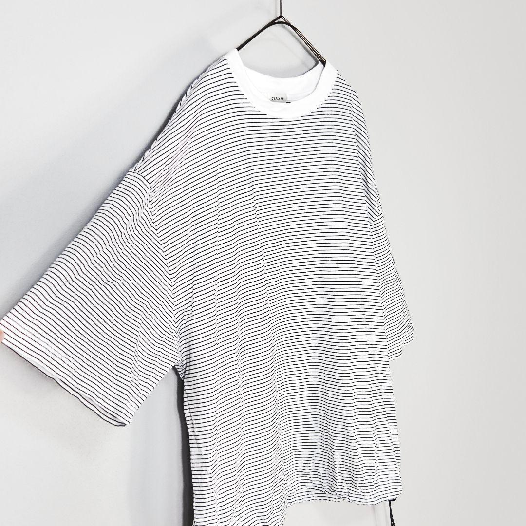 トップス CLESSTE 24SS STRIPED MASSIVE T-SHIRT