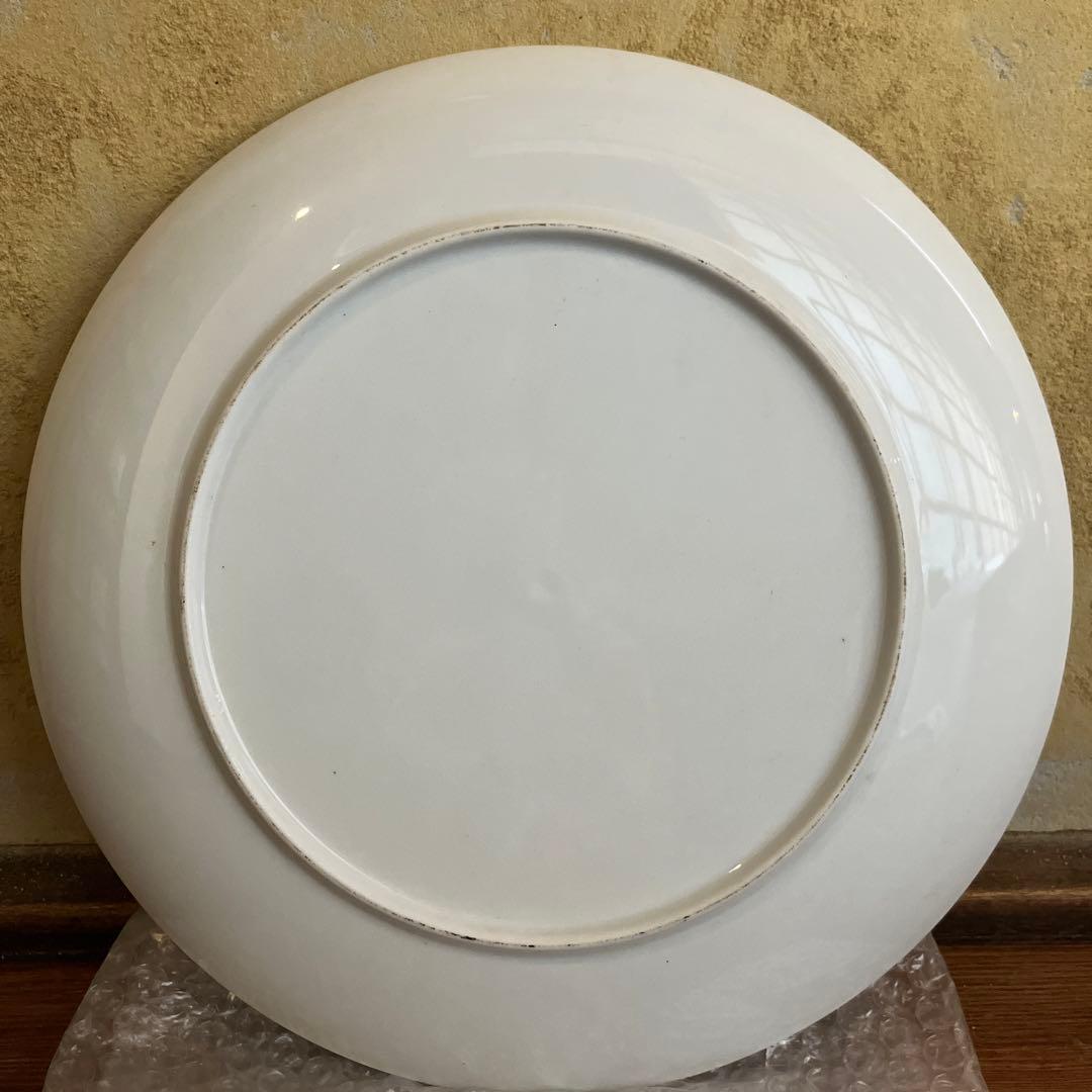 飾り皿 春画 枕絵 笑い絵 直径約26cm 春峰 2枚まとめて 骨董 時代物