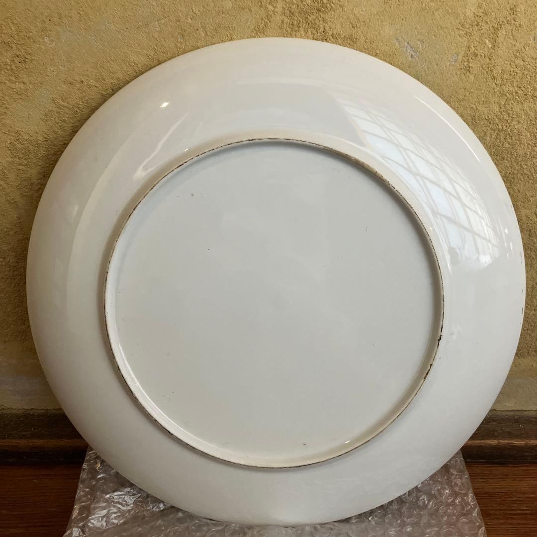 飾り皿 春画 枕絵 笑い絵 直径約26cm 春峰 2枚まとめて 骨董 時代物