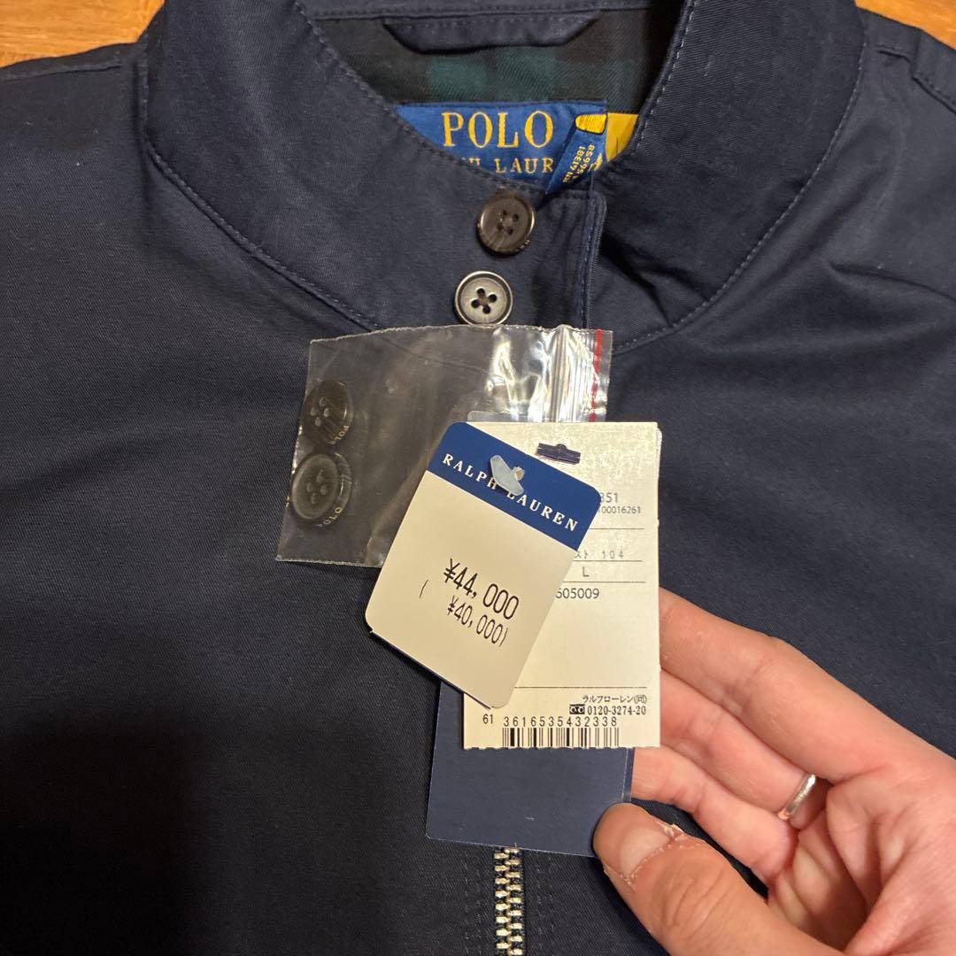 新品未使用　Ralph Lauren ネイビー ジャケット　スイングトップ
