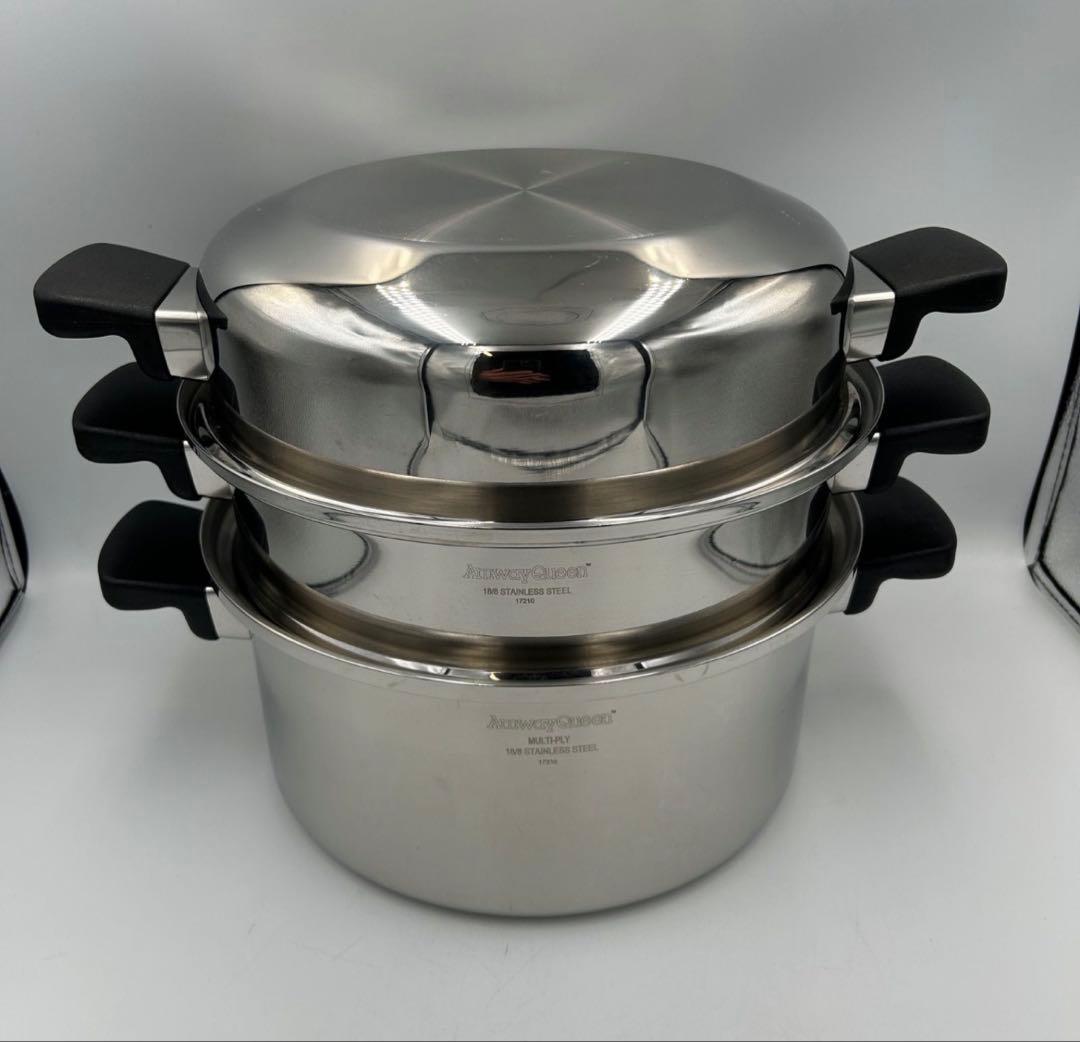 Amway Queen ステンレス製 6L 「シチューパンセット」