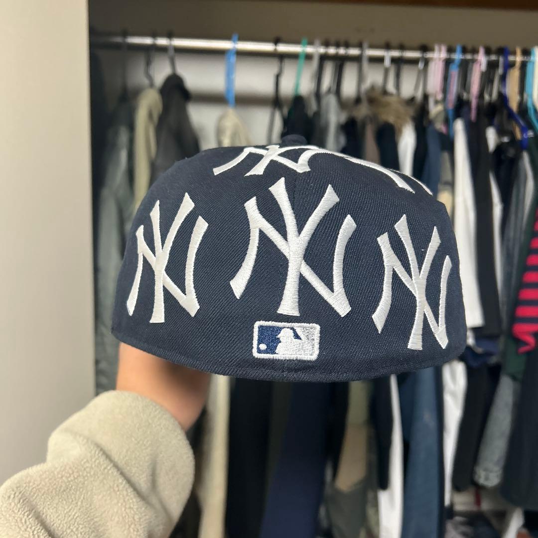NEW ERA ニューヨークヤンキース 希少デザイン 59FIFTY マルチロゴ