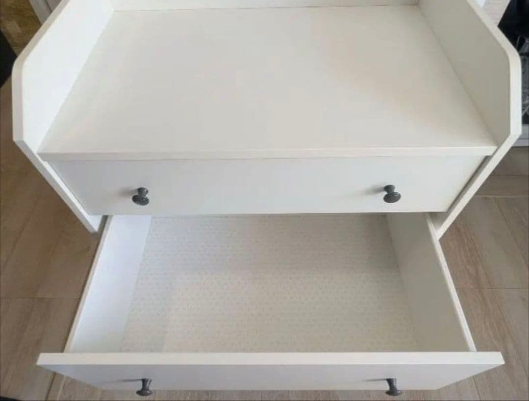 IKEA HAUGA 3段チェスト 70x46x84cm /分解状態・購入者組立