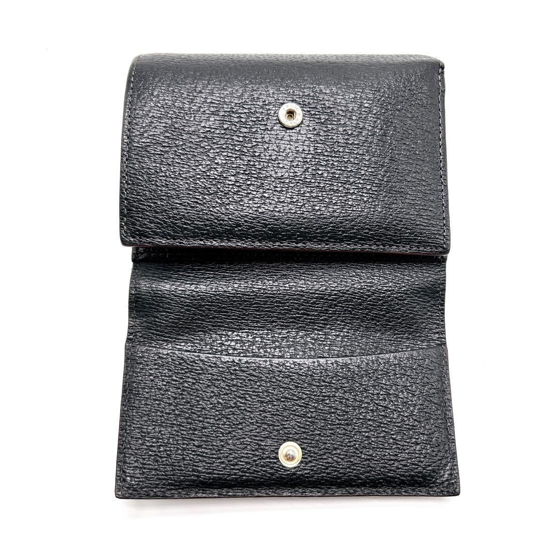 良品✨ ヴィヴィアンウエストウッド 短財布 がま口 ビッグオーブ シボ革 黒