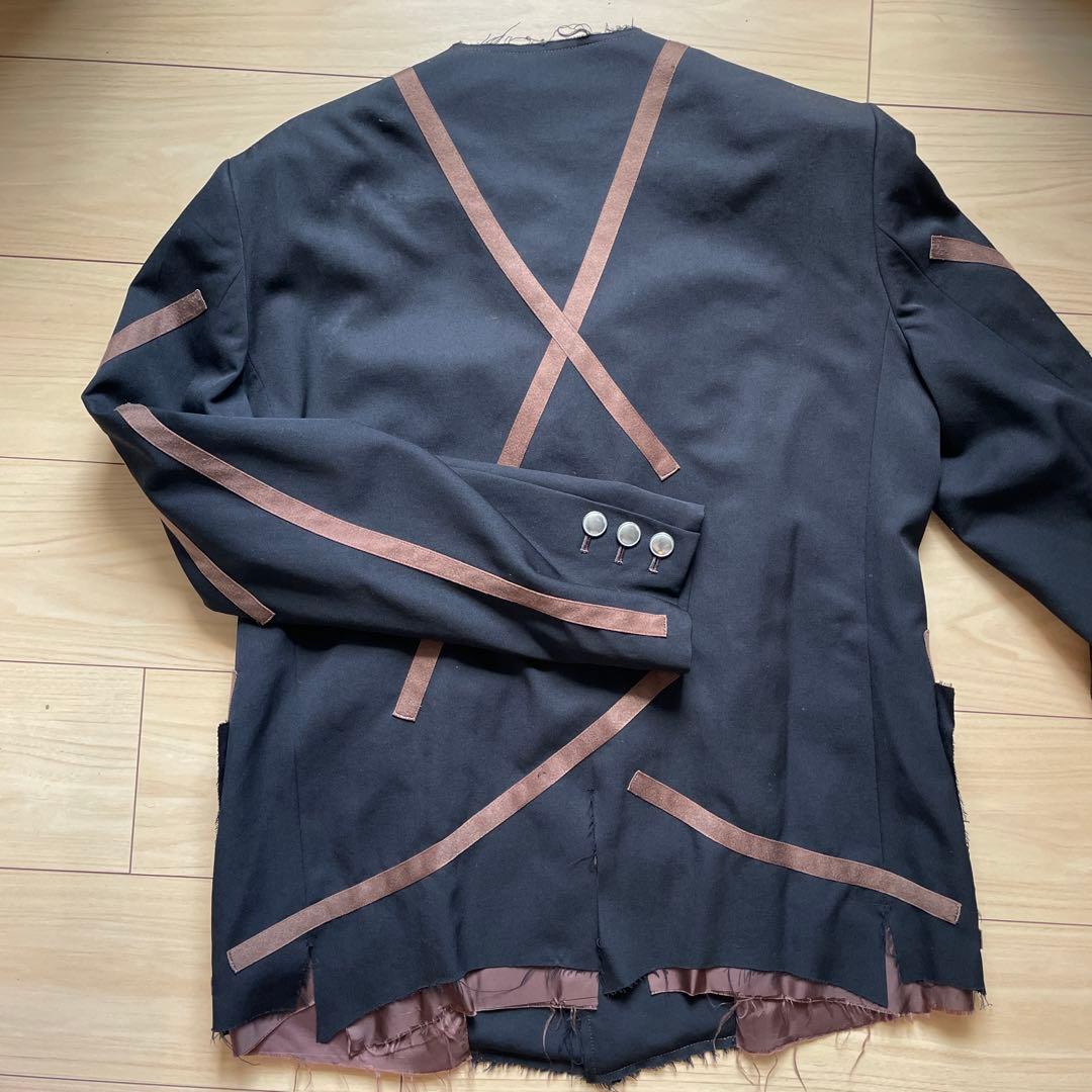 【美品】sulvam テーラードジャケット ブラック