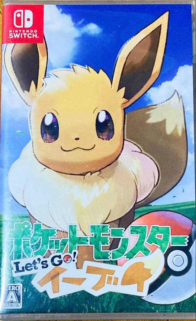 任天堂スイッチポケットモンスターLetsGoイーブイポケモン冒険（動作確認⭕️）