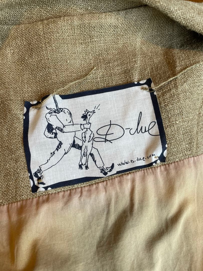 D-Due コート　スペイン製　美品