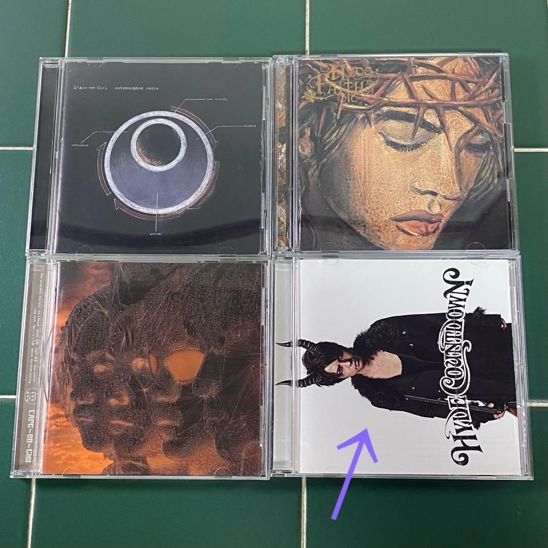 L'Arc〜en〜Ciel シングルCD・アルバムCD・DVDまとめ売り