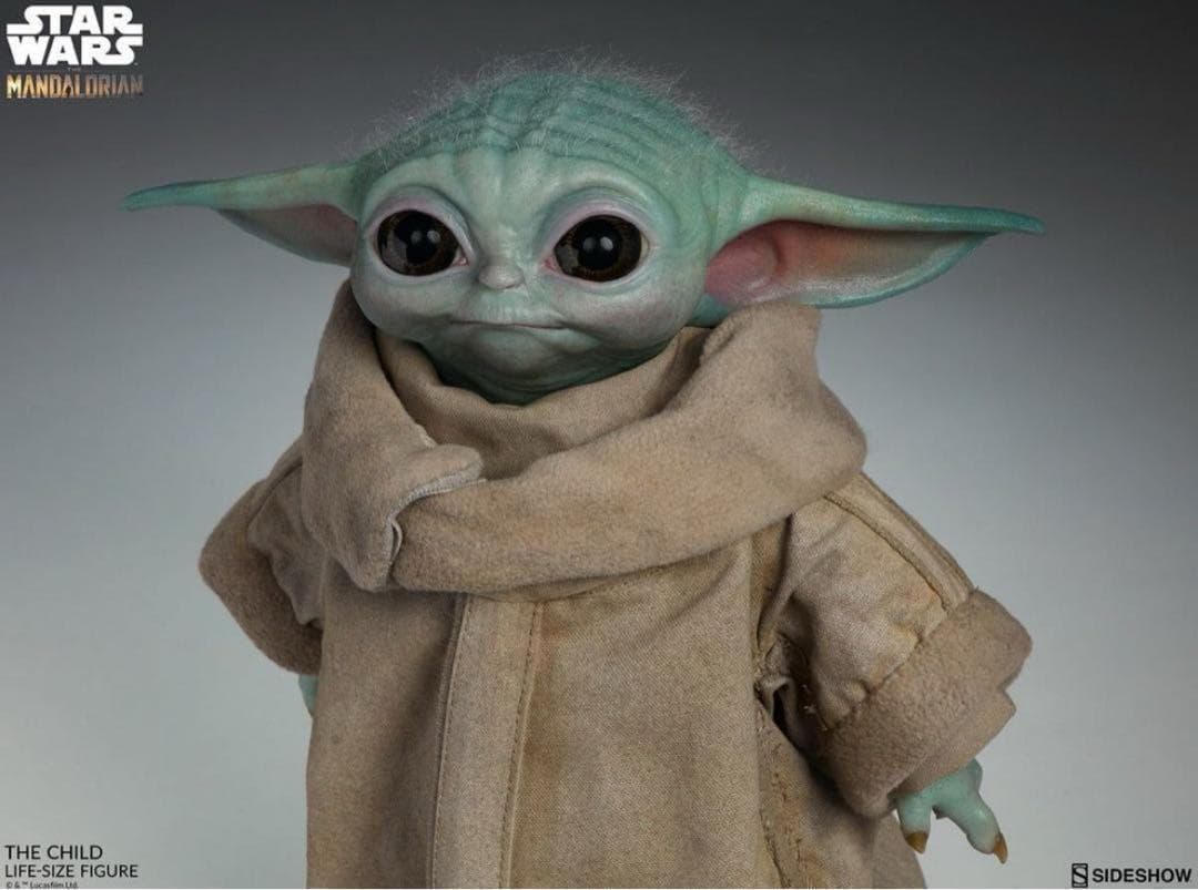 Sideshow 1/1 スターウォーズ マンダロリアン グローグ 400369