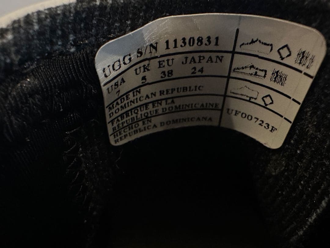 【新品未使用】UGG アグ　レインブーツ　レディース　24㎝