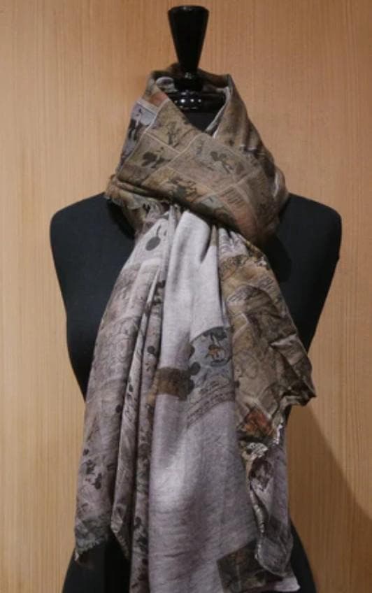 ファリエロ サルティ　Faliero Sarti　ストール　ディズニー　コミック