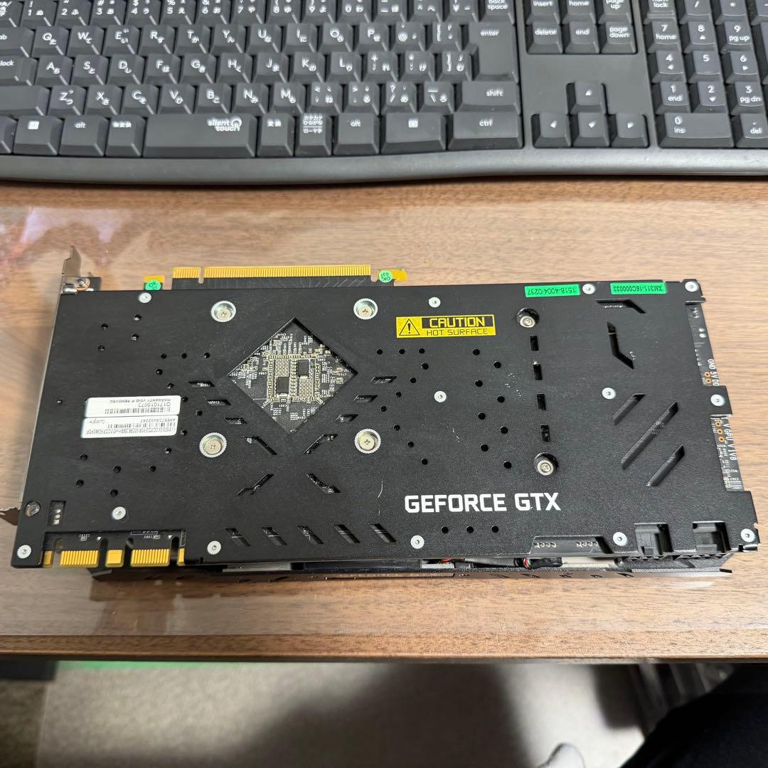 玄人志向　Geforce GTX 1070 動作確認済