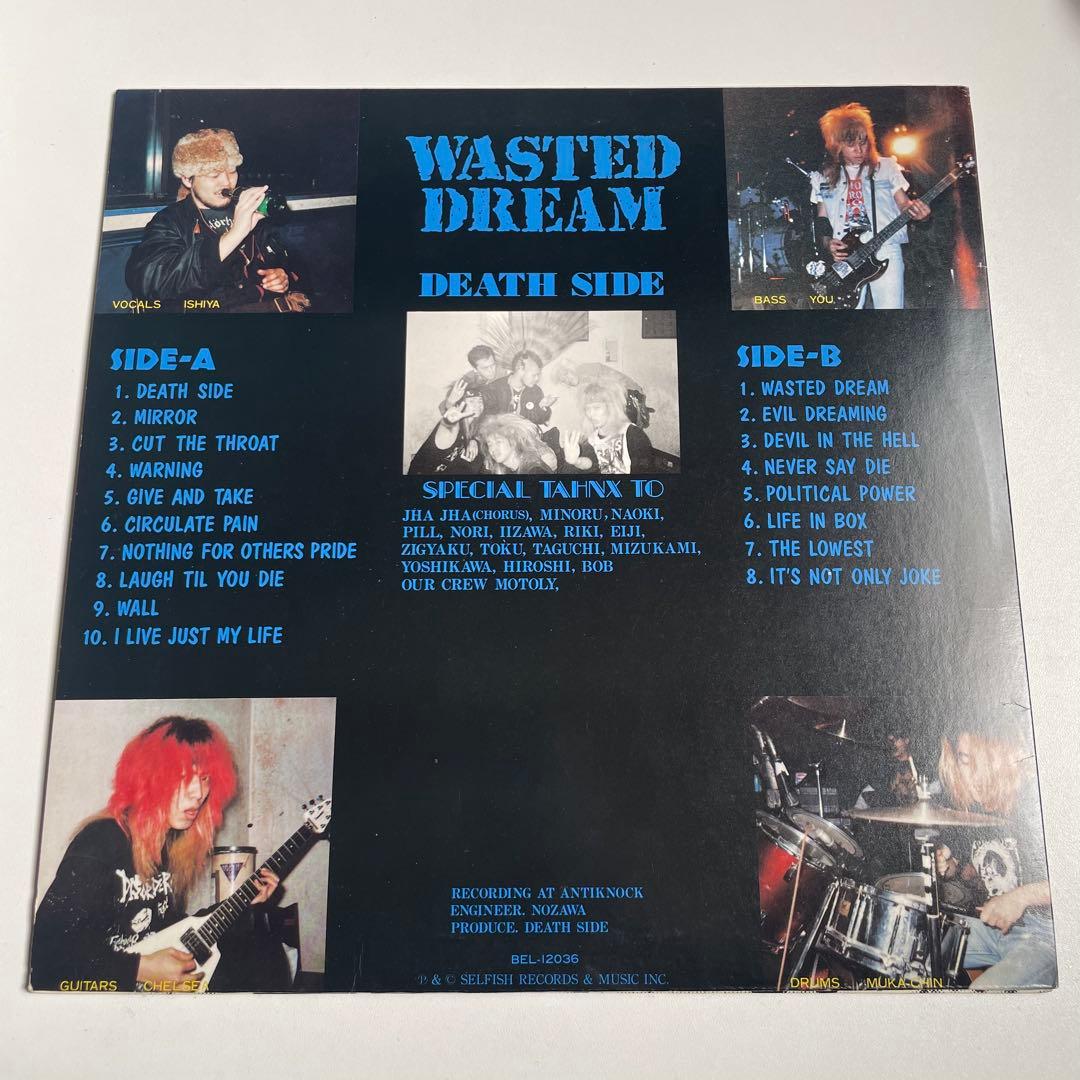 WASTED DREAM DEATH SIDE レコード　オリジナル