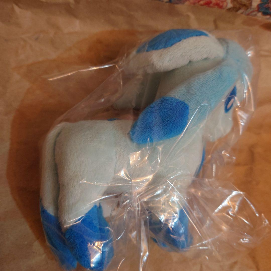 希少 タグ付き ポケモンキャンバスぬいぐるみ グレイシア ポケモンセンター