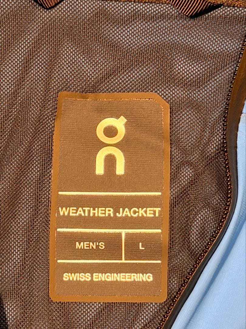 on Weather Jacket メンズ L 青/黒
