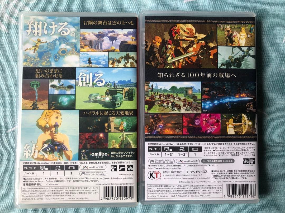 ゼルダの伝説 ティアーズ・オブ・ザ・キングダム & ゼルダ無双 厄災の黙示録