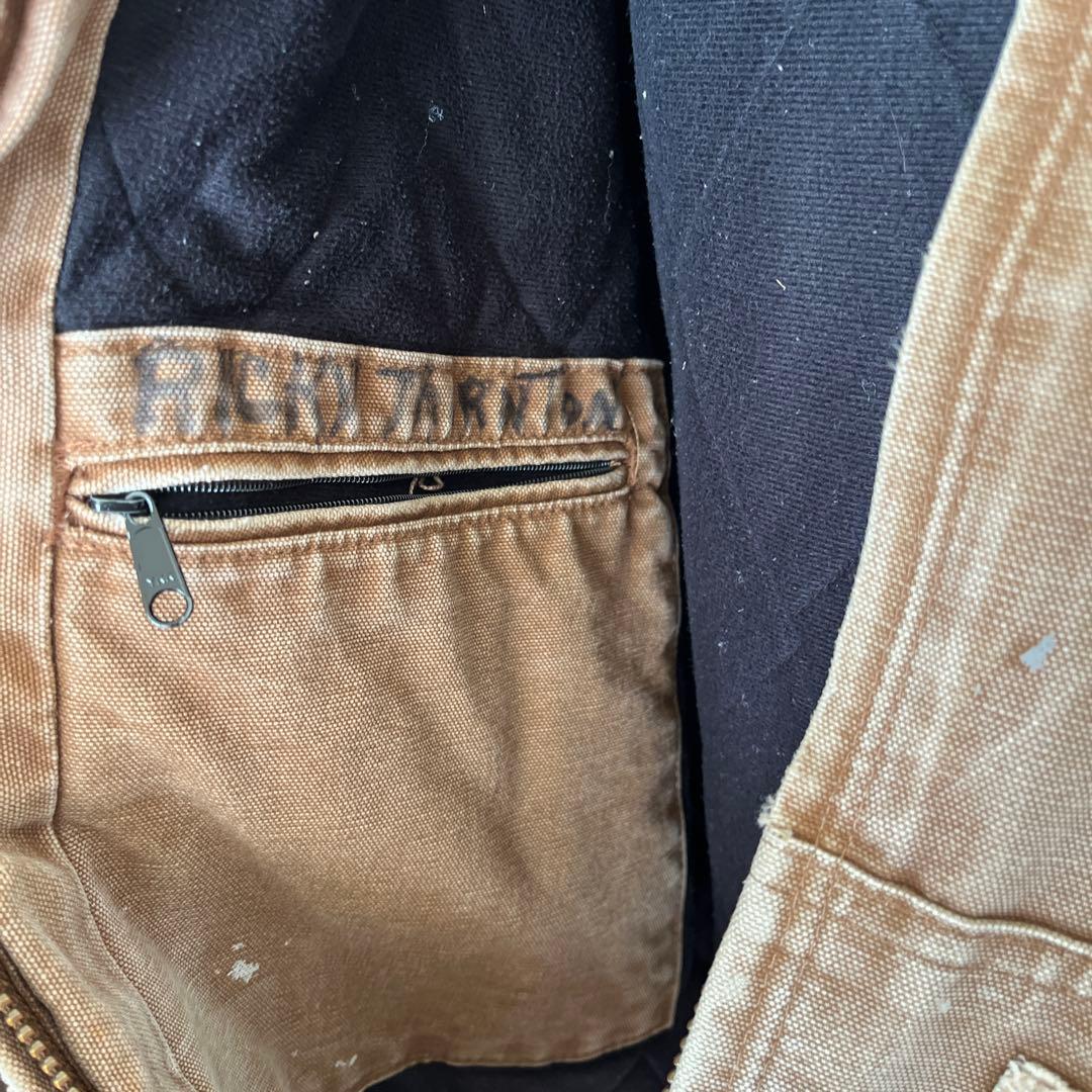 Carhartt ジャンパー L ブラウン フード付き