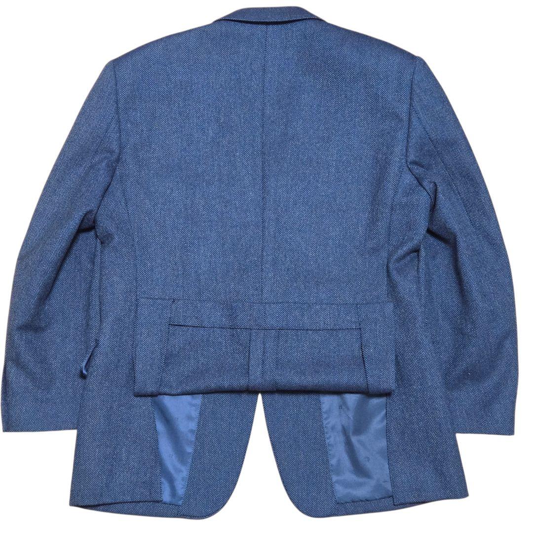 ほぼ未使用 ZEGNA カシミヤ テーラードジャケット ヘリンボーン