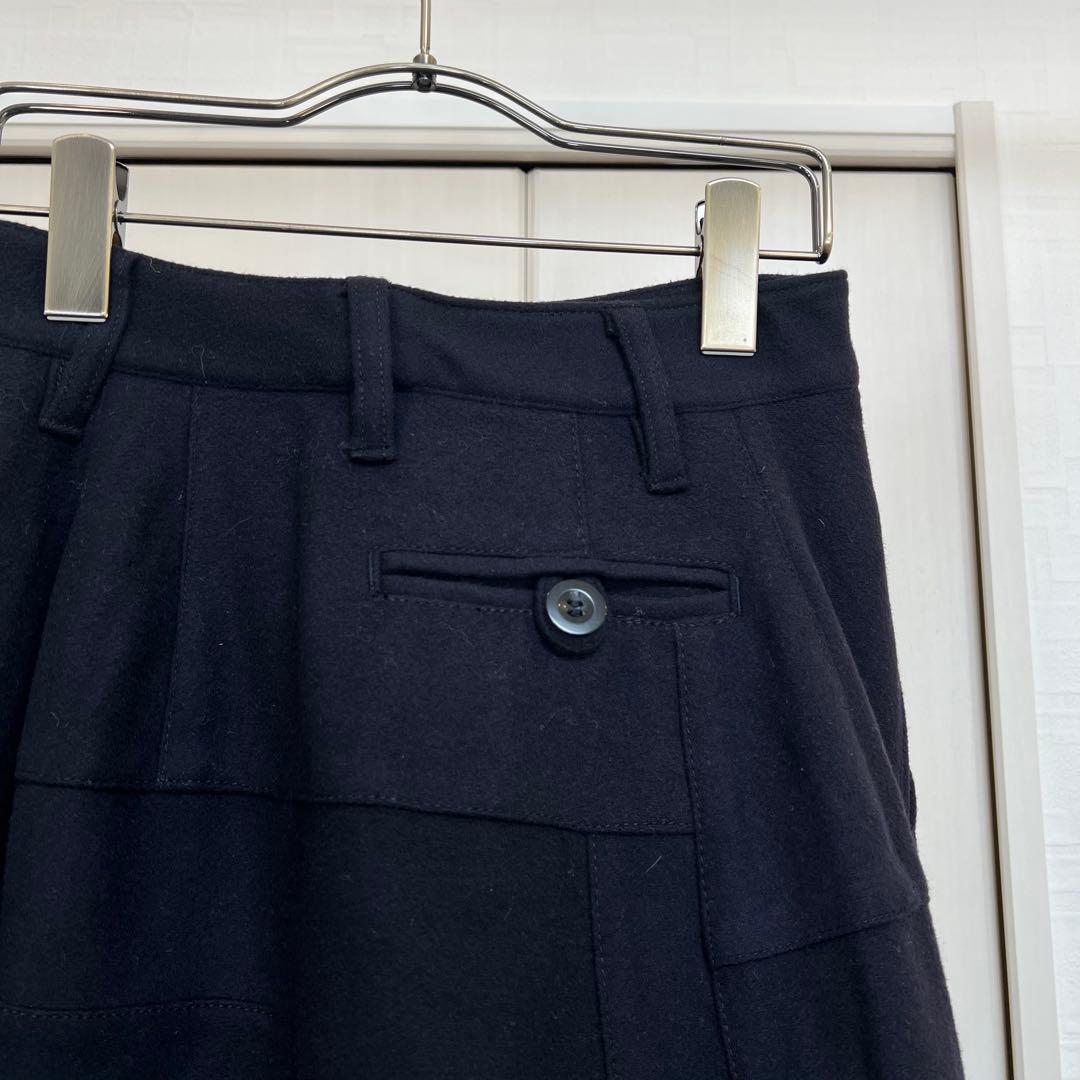 MARC JACOBS クレイジーパッチワーク ヘビーウールボリュームスカート
