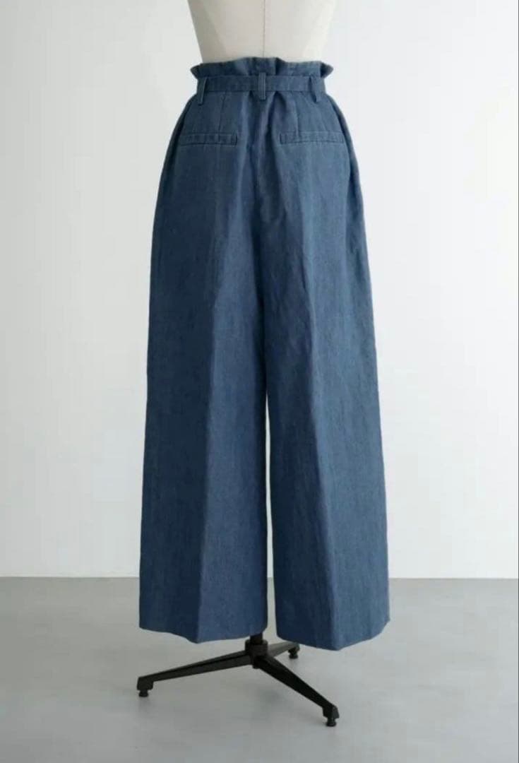 【値下げ】新品タグ付き　roughlow デニムサイズレスパンツ　size1