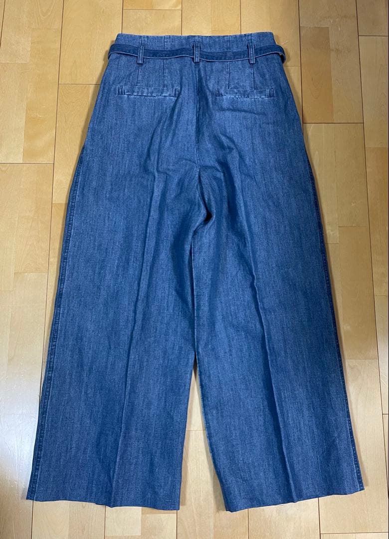 【値下げ】新品タグ付き　roughlow デニムサイズレスパンツ　size1