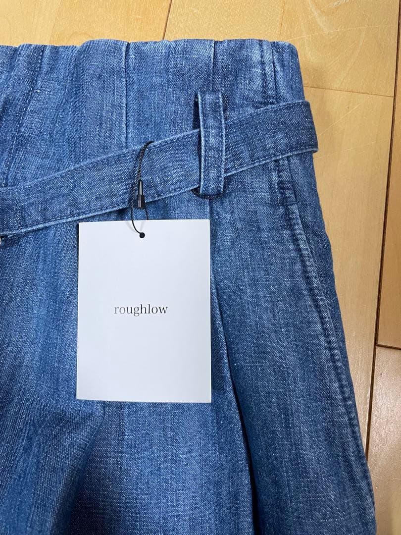 【値下げ】新品タグ付き　roughlow デニムサイズレスパンツ　size1