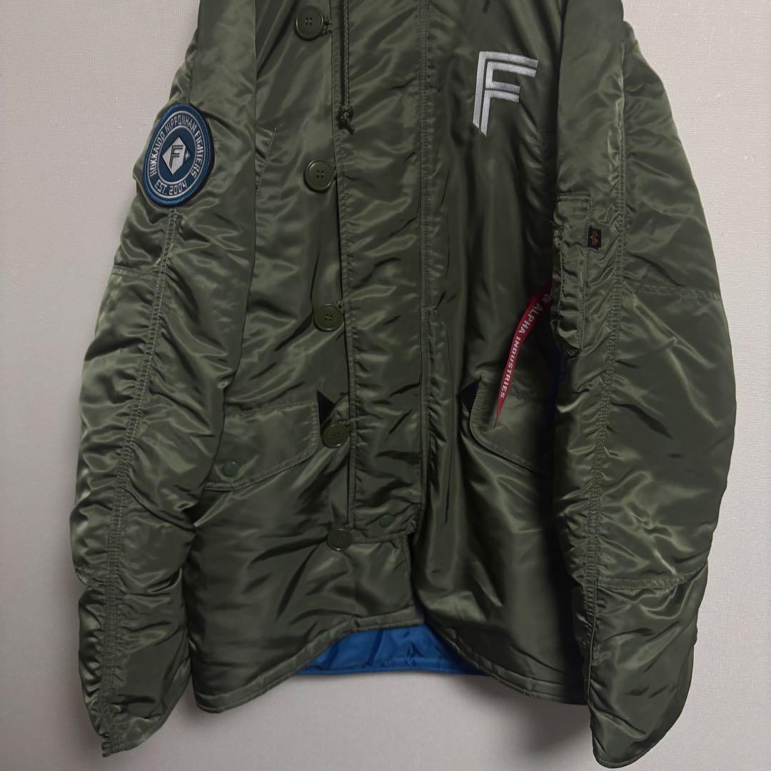 【極美品】アルファインダストリーズ×日ハム n-3b