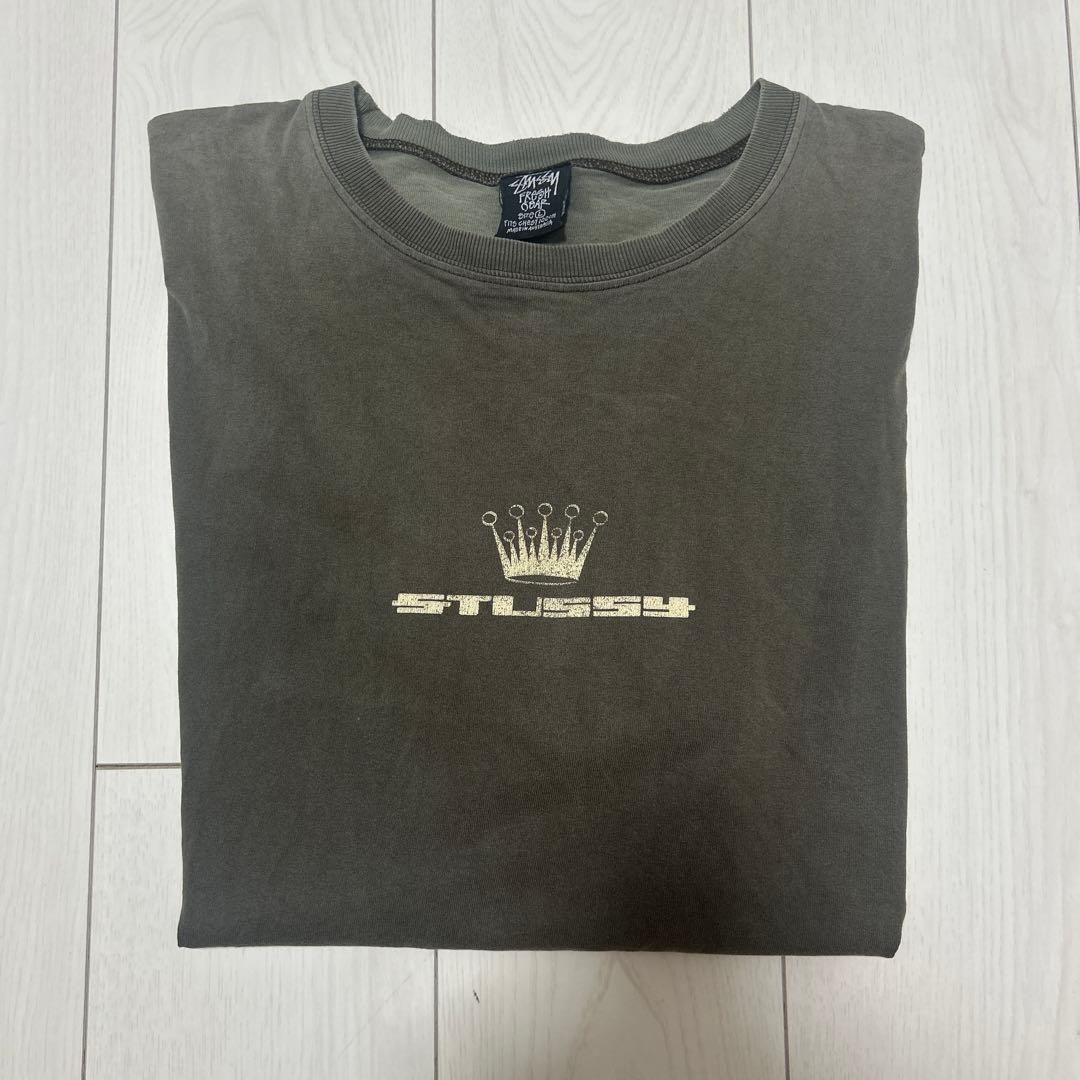 STUSSY 90s 黒タグtシャツ