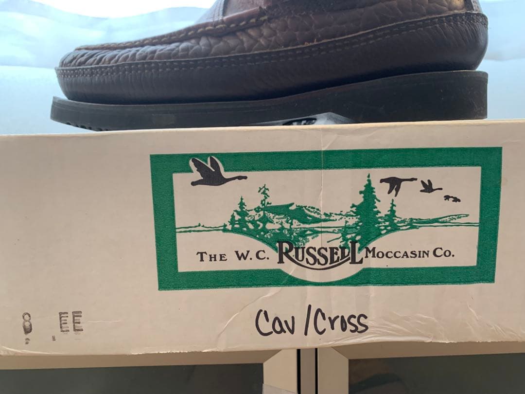 靴 Russell Moccasin sizeUS8EE(26.5cm)