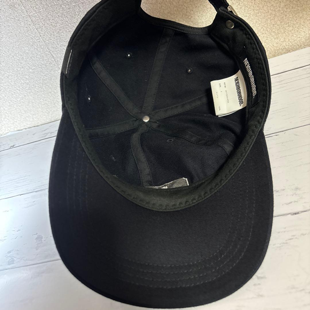 NEIGHBORHOOD ネイバーフッド 24ss キャップ ブラック