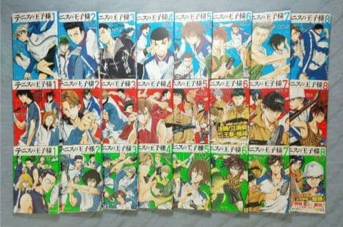 テニスの王子様 都大会・関東大会・全国大会編 文庫版各全8巻、計24冊セット全巻