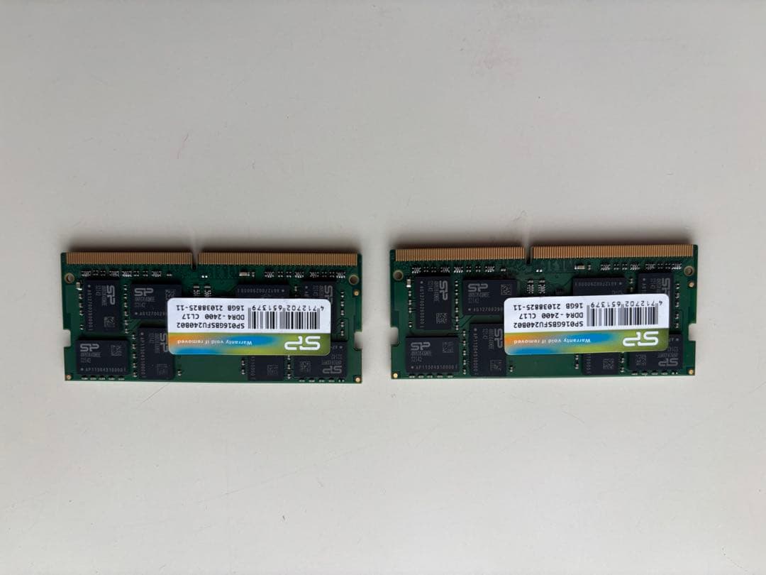 m*o様 SP Silicon Power DDR4 2400 32GB (16