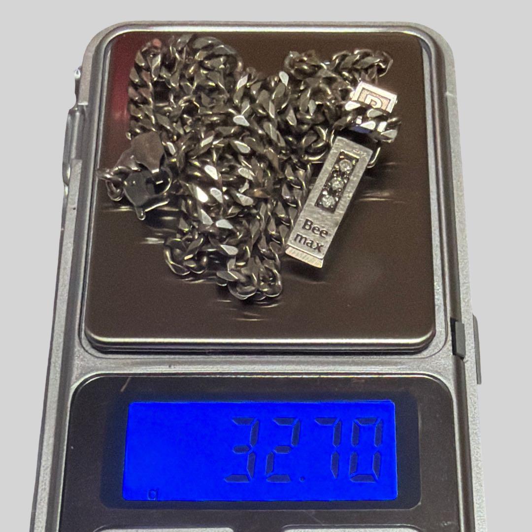 レダシルマ Bee Max ネックレス ダイヤ0.1ct ゲルマニウム