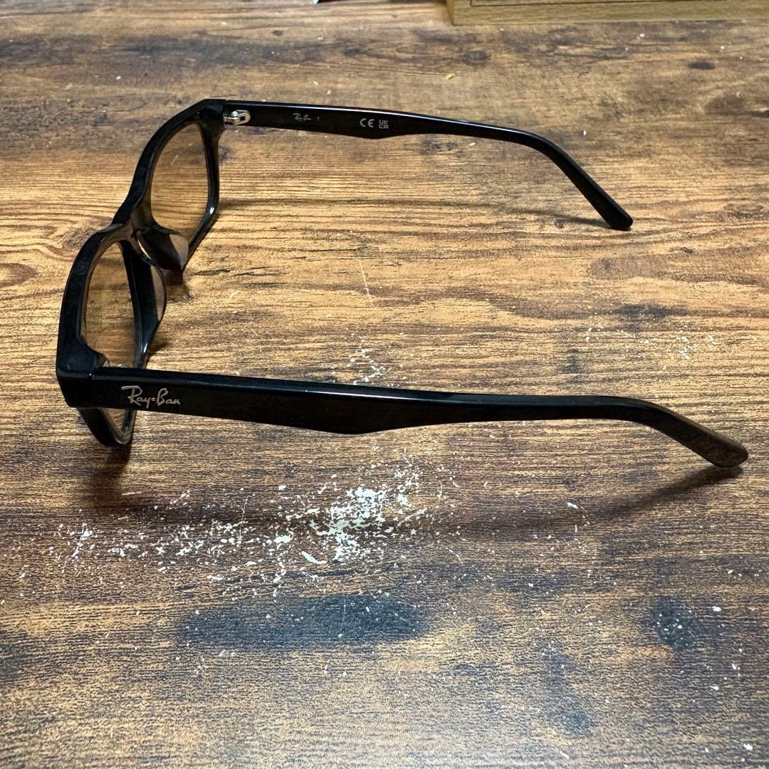 正規品 Ray-Ban RB5345D 2000美品 レンズ2種付 RX5345