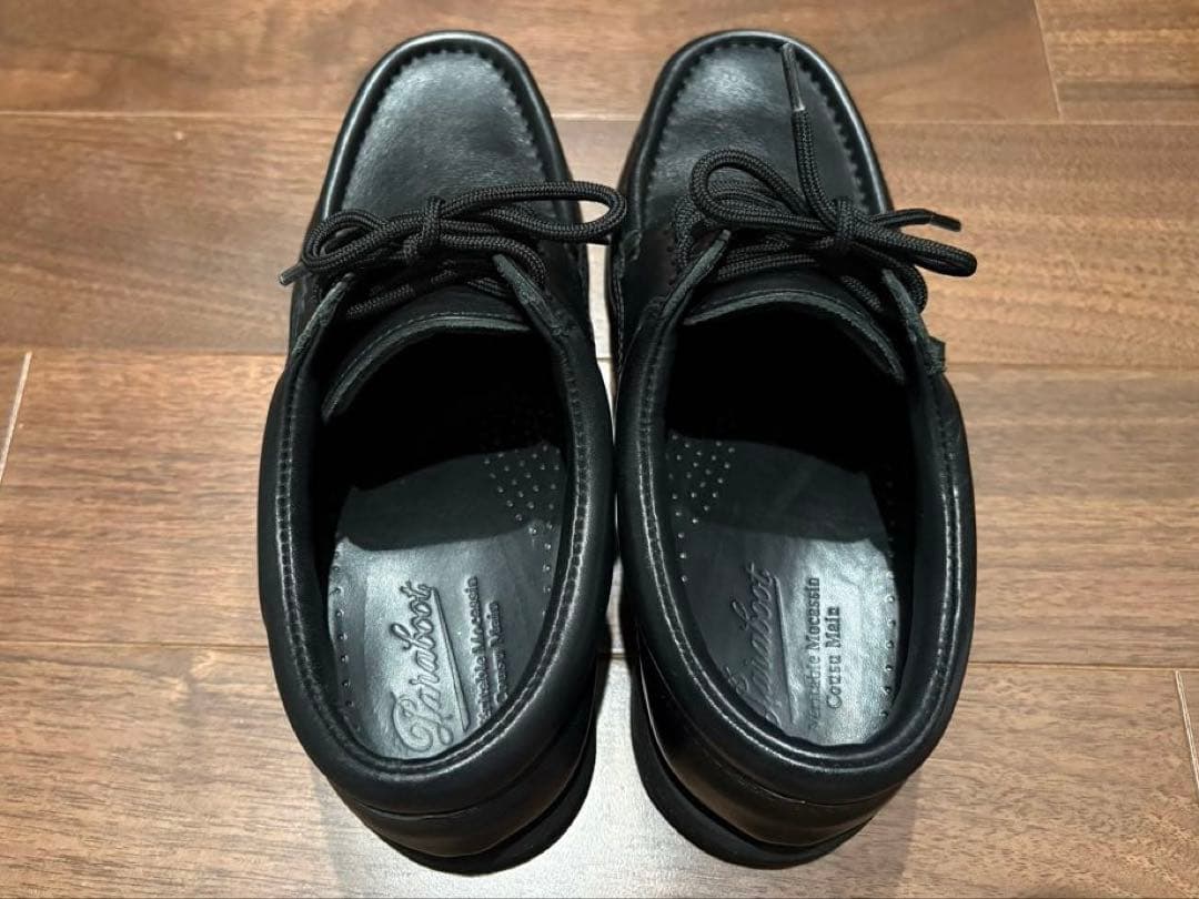 Paraboot パラブーツ ティエール 黒 サイズUK5