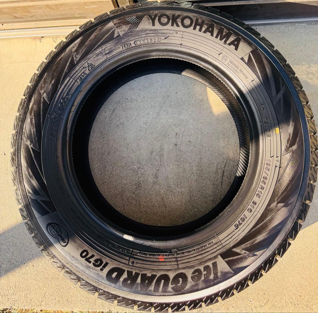 195/65 R15 YOKOHAMA ICEGUARD iG70 2024年