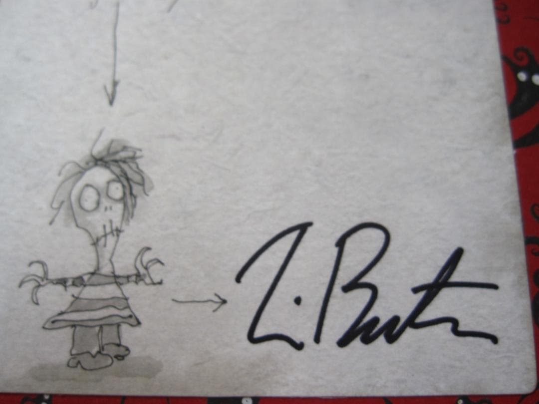 The Art Of Tim Burton　限定1000部　直筆サイン入り